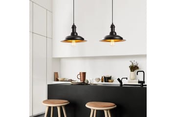 Taklampa Rathour Kobolt Svart / Rany - Guld/Svart - Belysning - Lampor & belysning inomhus - Sovrumslampa - Taklampa sovrum