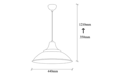 Taklampa Rathour Stratum Svart / Rany - Guld/Svart - Belysning - Lampor & belysning inomhus - Golvlampa