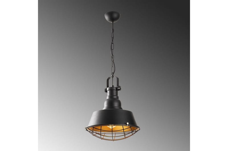 Taklampa Rathour Titanium Svart / Rany - Guld/Svart - Belysning - Lampor & belysning inomhus - Golvlampa