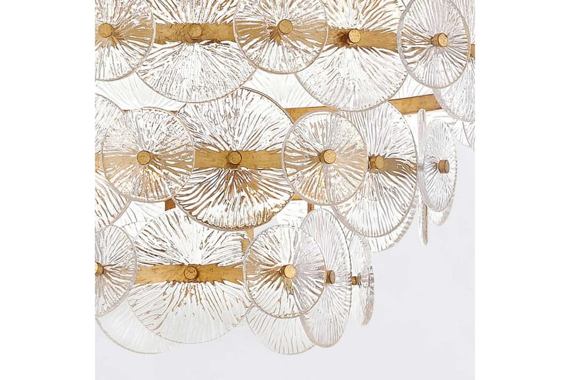 Rene Hinkley Krona - Brass - Belysning - Lampor & belysning inomhus - Taklampa & takbelysning - Kristallkrona & takkrona