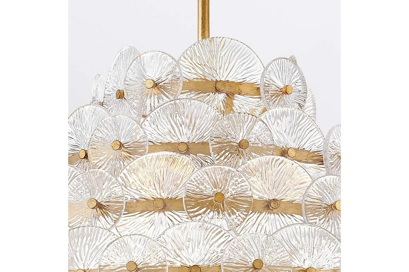 Rene Hinkley Krona - Brass - Belysning - Lampor & belysning inomhus - Taklampa & takbelysning - Kristallkrona & takkrona