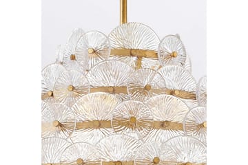 Rene Hinkley Krona - Brass - Belysning - Lampor & belysning inomhus - Taklampa & takbelysning - Kristallkrona & takkrona