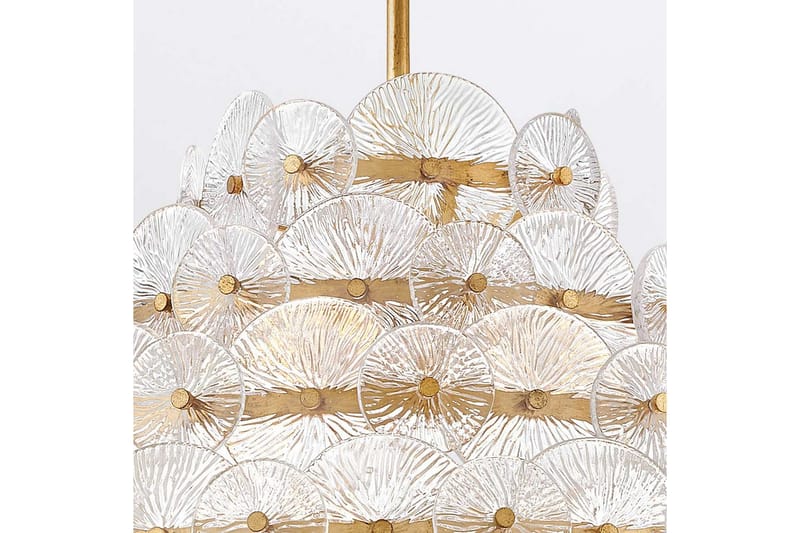 Rene Hinkley Krona - Brass - Belysning - Lampor & belysning inomhus - Taklampa & takbelysning - Kristallkrona & takkrona