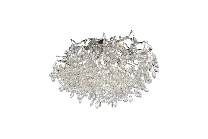 Ricicle Paul Neuhaus Taklampa - Chrome - Belysning - Lampor & belysning inomhus - Taklampa & takbelysning - Kristallkrona & takkrona