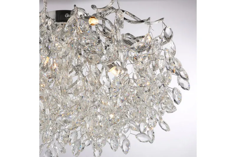 Ricicle Paul Neuhaus Taklampa - Chrome - Belysning - Lampor & belysning inomhus - Taklampa & takbelysning - Kristallkrona & takkrona