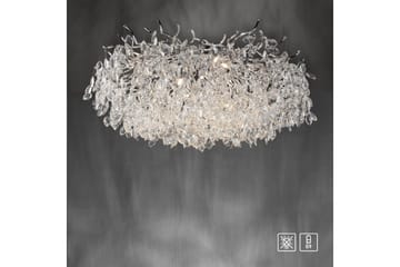 Ricicle Paul Neuhaus Taklampa - Chrome - Belysning - Lampor & belysning inomhus - Taklampa & takbelysning - Kristallkrona & takkrona