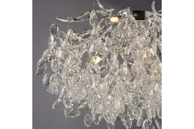 Ricicle Paul Neuhaus Taklampa - Chrome - Belysning - Lampor & belysning inomhus - Taklampa & takbelysning - Kristallkrona & takkrona