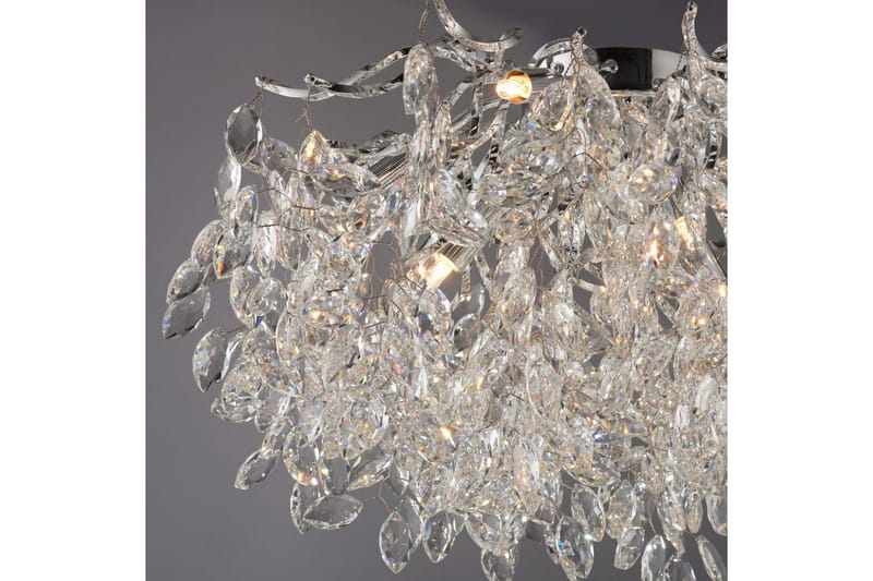 Ricicle Paul Neuhaus Taklampa - Chrome - Belysning - Lampor & belysning inomhus - Taklampa & takbelysning - Kristallkrona & takkrona