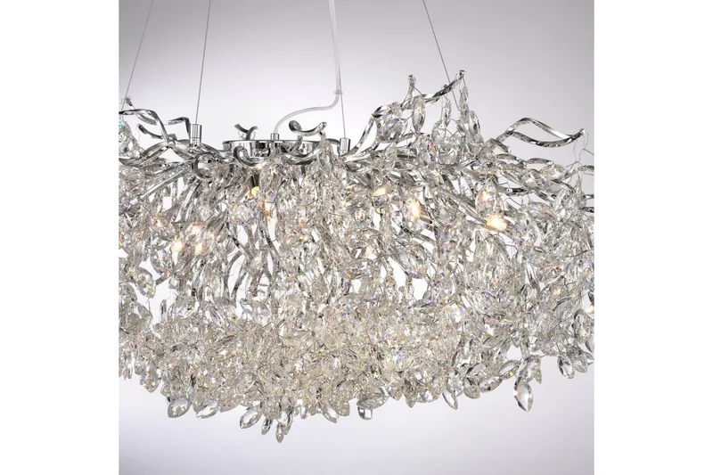Ricicle Paul Neuhaus Krona - Chrome - Belysning - Lampor & belysning inomhus - Taklampa & takbelysning - Kristallkrona & takkrona