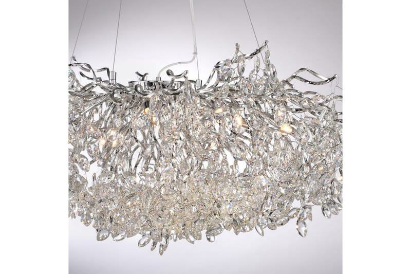 Ricicle Paul Neuhaus Krona - Chrome - Belysning - Lampor & belysning inomhus - Taklampa & takbelysning - Kristallkrona & takkrona