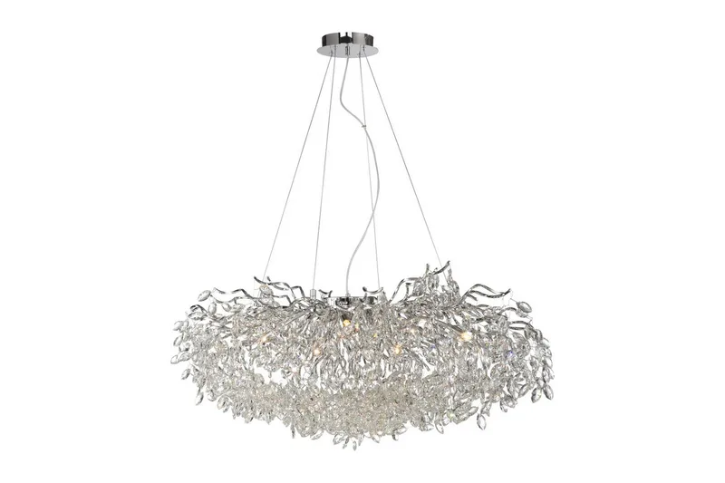 Ricicle Paul Neuhaus Krona - Chrome - Belysning - Lampor & belysning inomhus - Taklampa & takbelysning - Kristallkrona & takkrona