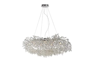 Ricicle Paul Neuhaus Krona - Chrome - Belysning - Lampor & belysning inomhus - Taklampa & takbelysning - Kristallkrona & takkrona