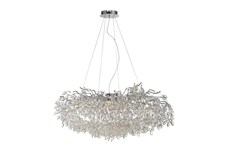 Ricicle Paul Neuhaus Krona - Chrome - Belysning - Lampor & belysning inomhus - Taklampa & takbelysning - Kristallkrona & takkrona