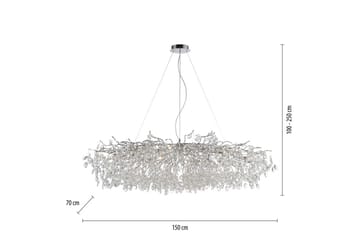 Ricicle Paul Neuhaus Krona - Chrome - Belysning - Lampor & belysning inomhus - Taklampa & takbelysning - Kristallkrona & takkrona