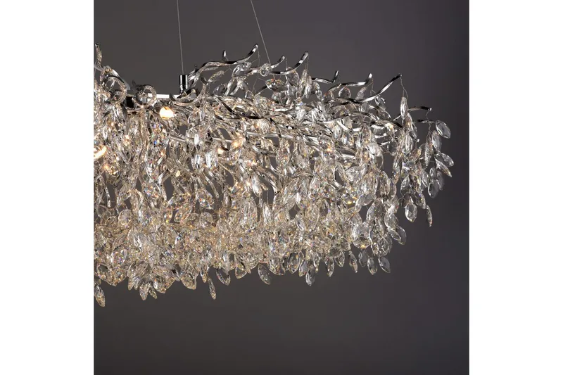 Ricicle Paul Neuhaus Krona - Chrome - Belysning - Lampor & belysning inomhus - Taklampa & takbelysning - Kristallkrona & takkrona