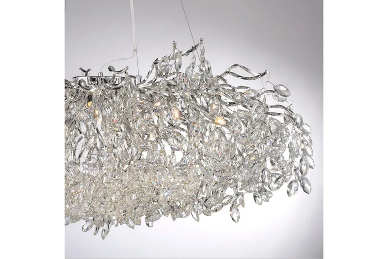 Ricicle Paul Neuhaus Krona - Chrome - Belysning - Lampor & belysning inomhus - Taklampa & takbelysning - Kristallkrona & takkrona