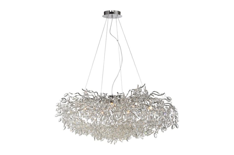 Ricicle Paul Neuhaus Krona - Chrome - Belysning - Lampor & belysning inomhus - Taklampa & takbelysning - Kristallkrona & takkrona