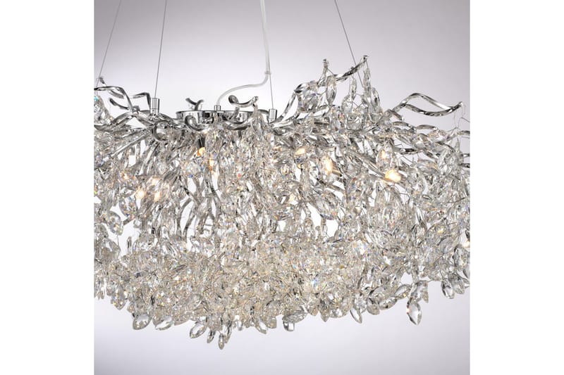 Ricicle Paul Neuhaus Krona - Chrome - Belysning - Lampor & belysning inomhus - Taklampa & takbelysning - Kristallkrona & takkrona