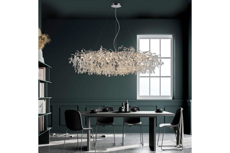 Ricicle Paul Neuhaus Krona - Chrome - Belysning - Lampor & belysning inomhus - Taklampa & takbelysning - Kristallkrona & takkrona