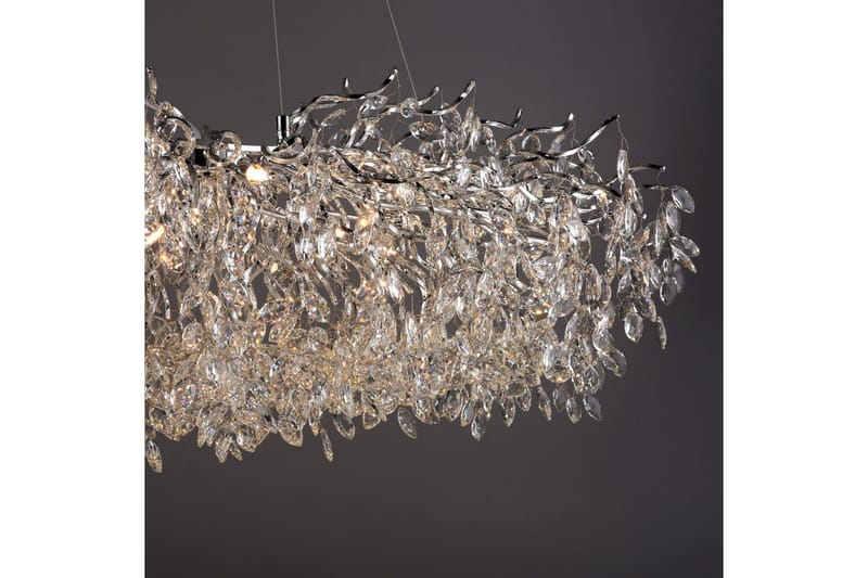 Ricicle Paul Neuhaus Krona - Chrome - Belysning - Lampor & belysning inomhus - Taklampa & takbelysning - Kristallkrona & takkrona