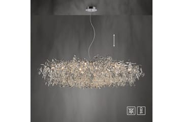 Ricicle Paul Neuhaus Krona - Chrome - Belysning - Lampor & belysning inomhus - Taklampa & takbelysning - Kristallkrona & takkrona