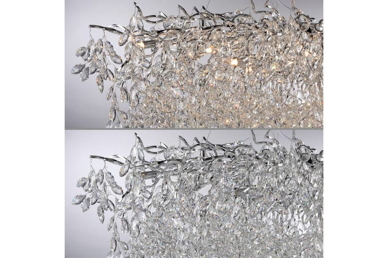 Ricicle Paul Neuhaus Krona - Chrome - Belysning - Lampor & belysning inomhus - Taklampa & takbelysning - Kristallkrona & takkrona