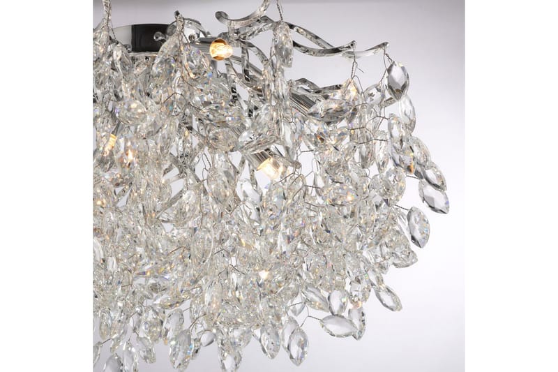 Ricicle Paul Neuhaus Taklampa - Chrome - Belysning - Lampor & belysning inomhus - Taklampa & takbelysning - Kristallkrona & takkrona