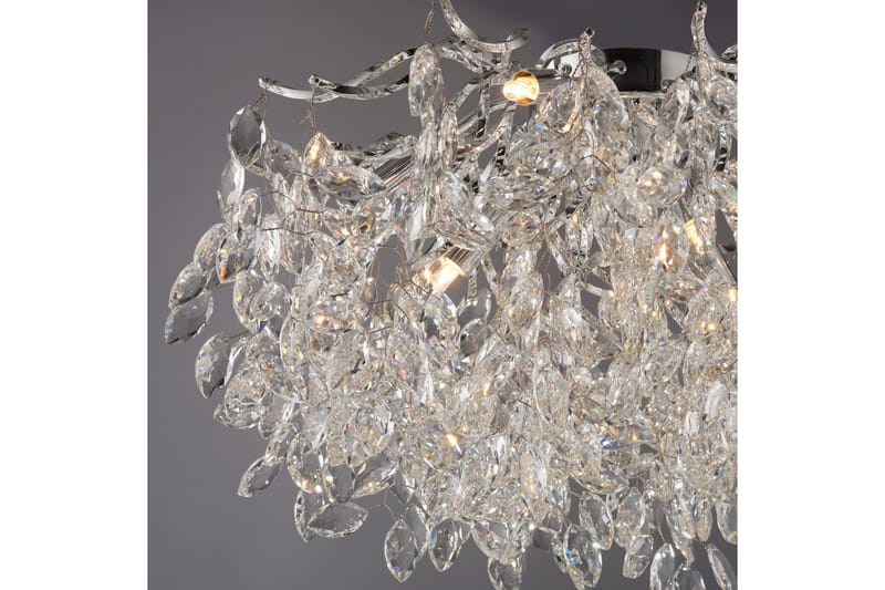 Ricicle Paul Neuhaus Taklampa - Chrome - Belysning - Lampor & belysning inomhus - Taklampa & takbelysning - Kristallkrona & takkrona