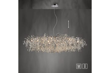 Ricicle Paul Neuhaus Krona - Chrome - Belysning - Lampor & belysning inomhus - Taklampa & takbelysning - Kristallkrona & takkrona