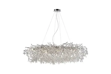 Ricicle Paul Neuhaus Krona - Chrome - Belysning - Lampor & belysning inomhus - Taklampa & takbelysning - Kristallkrona & takkrona