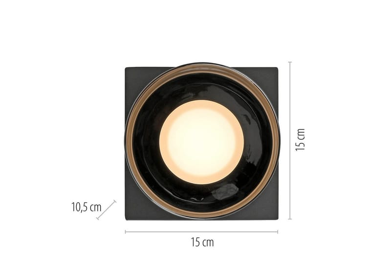 Rika Paul Neuhaus Taklampa - Black - Belysning - Lampor & belysning inomhus - Taklampa & takbelysning - Takplafond