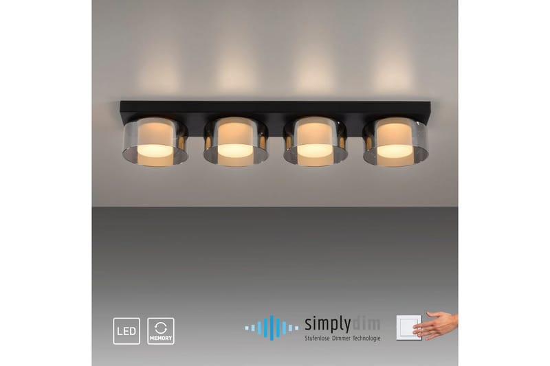 Rika Paul Neuhaus Taklampa - Black - Belysning - Lampor & belysning inomhus - Taklampa & takbelysning - Takplafond