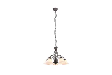 Rostica Ljuskrona 5L E27 rustik - Rustik - Belysning - Lampor & belysning inomhus - Taklampa & takbelysning - Kristallkrona & takkrona