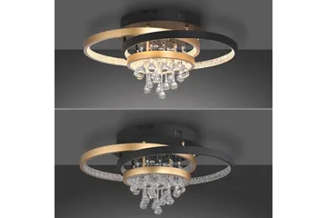 Rotazo Paul Neuhaus Taklampa - Black||Brass - Belysning - Lampor & belysning inomhus - Taklampa & takbelysning - Takplafond