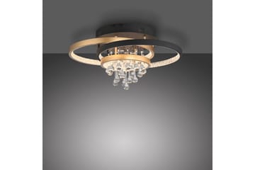 Rotazo Paul Neuhaus Taklampa - Black||Brass - Belysning - Lampor & belysning inomhus - Taklampa & takbelysning - Takplafond