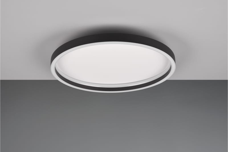 Rotonda LED Plafond rund mattsvart, Matt svart