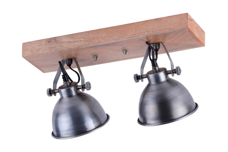 SAMIA vägg- o taklampa, järn 24x22 cm - Grå/Natur - Belysning - Lampor & belysning inomhus - Taklampa & takbelysning - Kökslampa & taklampa kök