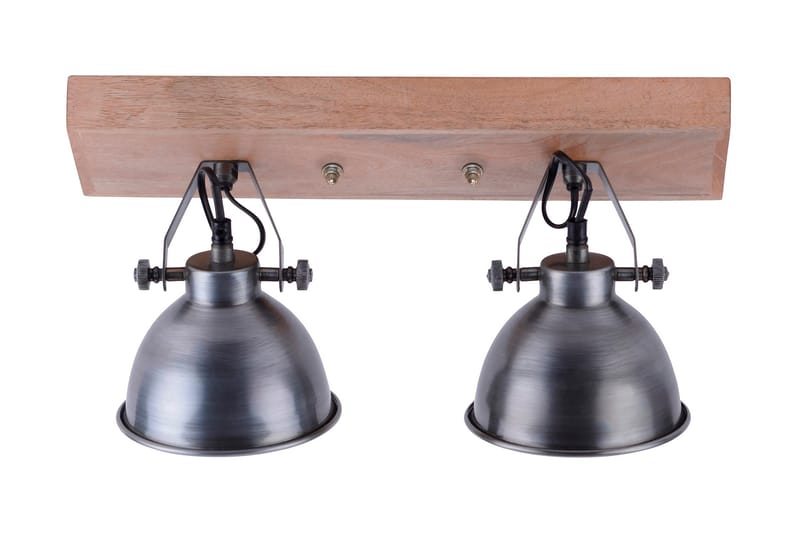 SAMIA vägg- o taklampa, järn 24x22 cm - Grå/Natur - Belysning - Lampor & belysning inomhus - Taklampa & takbelysning - Kökslampa & taklampa kök