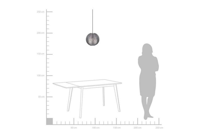 Seine Taklampa 30 cm - Silver - Belysning - Lampor & belysning inomhus - Taklampa & takbelysning - Kökslampa & taklampa kök