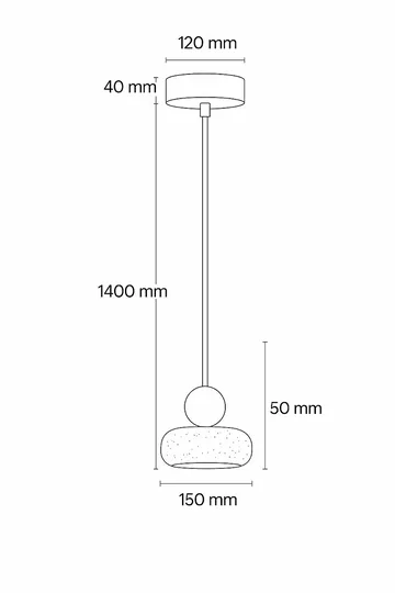 Serros Pendellampa - Beige Och Valnöt - Belysning - Lampor & belysning inomhus - Taklampa & takbelysning - Kristallkrona & takkrona