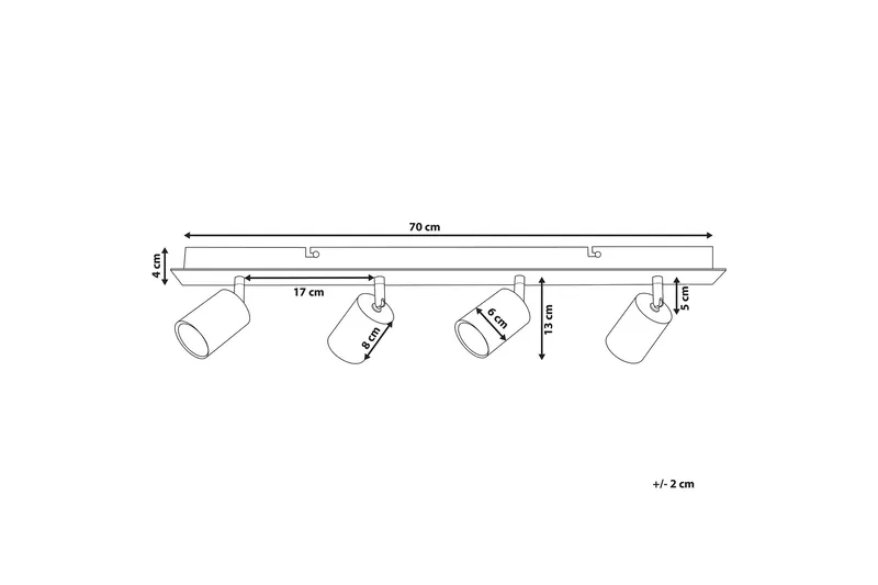 Sigrit Taklampa - Guld - Belysning - Lampor & belysning inomhus - Taklampa & takbelysning - Takplafond