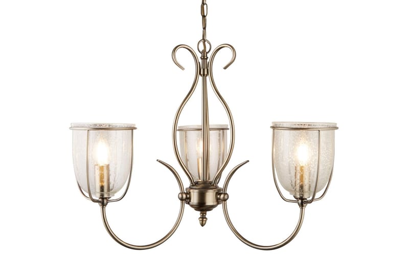 Silhouette 3L Ant/Brass Glas CW - Hall lampa - Taklampa & takbelysning - Fönsterlampa - Pendellampa & hänglampa - Kökslampa & taklampa kök - Taklampa vardagsrum - Fönsterlampa hängande - Taklampa sovrum