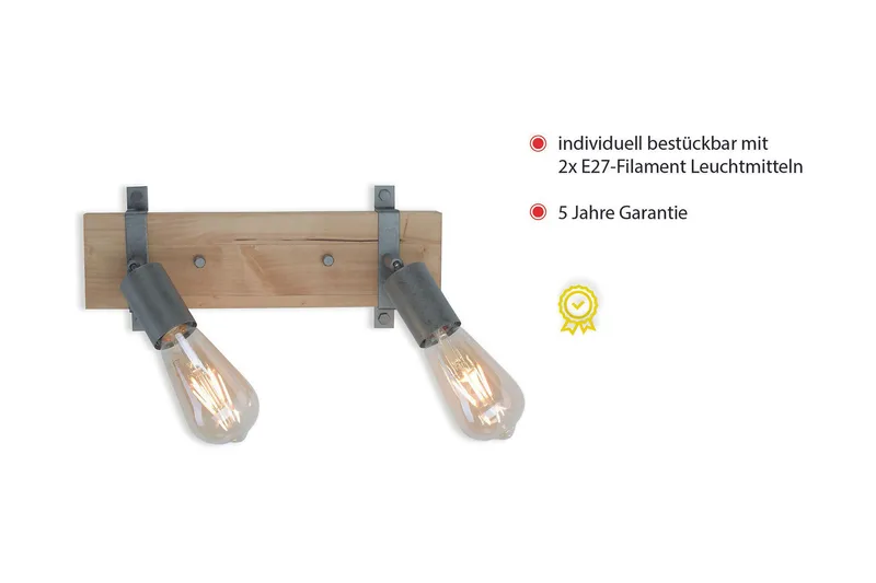 SLAT taklampa, natur trä 15 cm - Natur - Belysning - Lampor & belysning inomhus - Taklampa & takbelysning - Kökslampa & taklampa kök