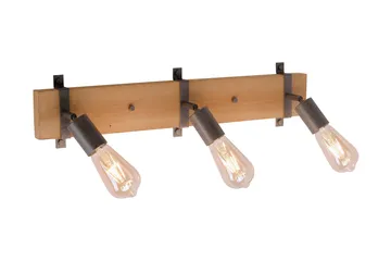 SLAT taklampa, natur trä 15 cm - Natur - Belysning - Lampor & belysning inomhus - Taklampa & takbelysning - Kökslampa & taklampa kök