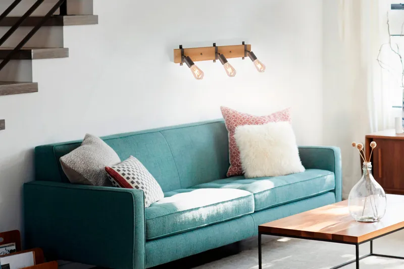 SLAT taklampa, natur trä 15 cm - Natur - Belysning - Lampor & belysning inomhus - Taklampa & takbelysning - Kökslampa & taklampa kök