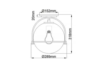 Somerset Hinkley Taklampa - Black - Belysning - Lampor & belysning inomhus - Taklampa & takbelysning - Takplafond
