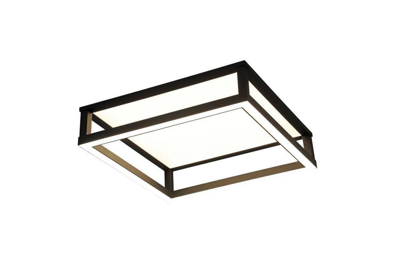 Takbelysning Eglo Macellara Svart/Vit 45x45 cm - Belysning - Lampor & belysning inomhus - Taklampa & takbelysning - Takplafond