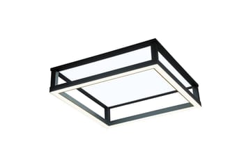 Takbelysning Eglo Macellara Svart/Vit 45x45 cm - Belysning - Lampor & belysning inomhus - Taklampa & takbelysning - Takplafond