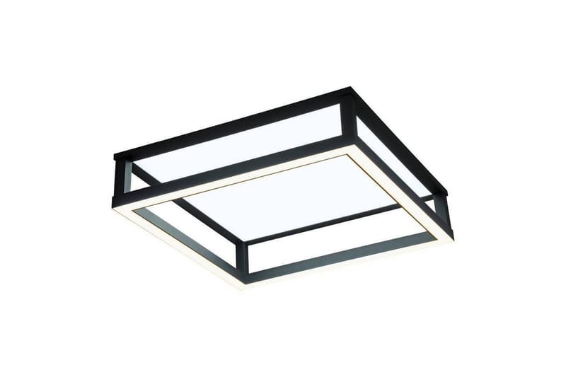 Takbelysning Eglo Macellara Svart/Vit 45x45 cm - Belysning - Lampor & belysning inomhus - Taklampa & takbelysning - Takplafond