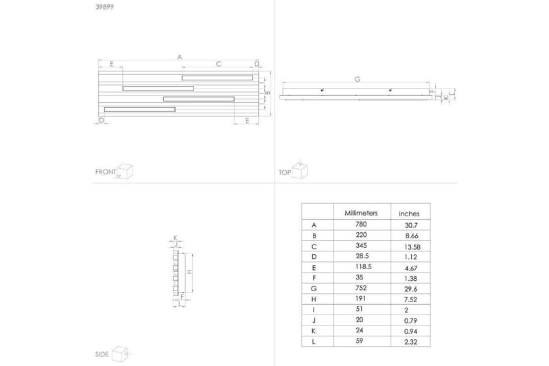 Takbelysning Eglo Marreira Trä - Belysning - Lampor & belysning inomhus - Taklampa & takbelysning - Takplafond